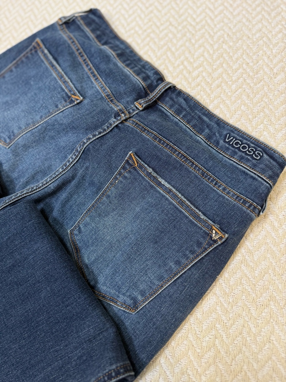 Vigoss Jagger Mid Rise Bootcut Jeans 32 P01957A Classic Wash - Picture 8 of 14